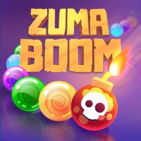 ملصق اللعبة Zuma Boom