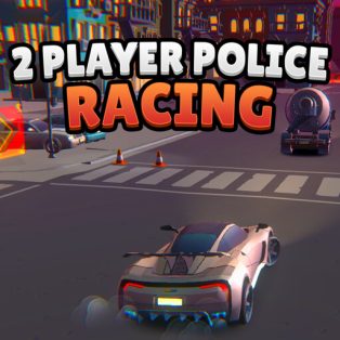 ملصق اللعبة 2 Player Police Racing