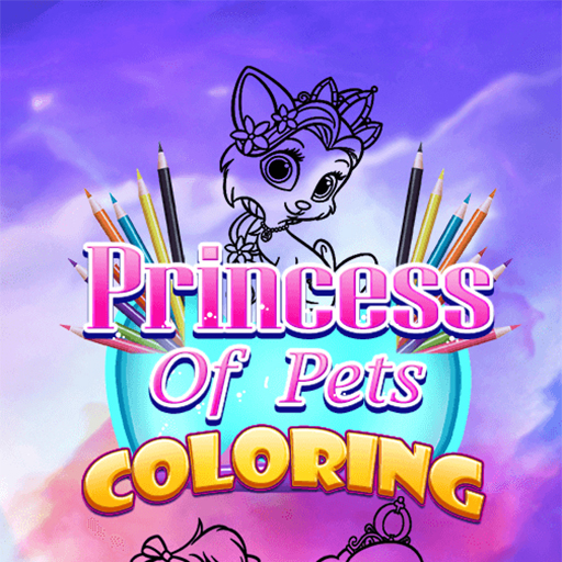poster of Play Princess Of Pets Coloring Game Online 2024 game