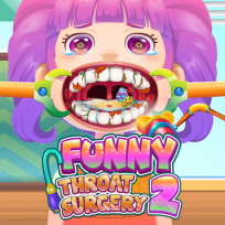 ملصق اللعبة Funny Throat Surgery 2