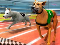 poster of Real Dog Racing Simulator 3D game