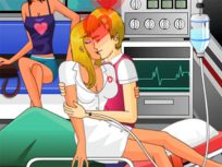 poster of Nurse Kissing game