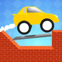 ملصق اللعبة Draw Car Road