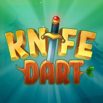 ملصق اللعبة Knife Dart