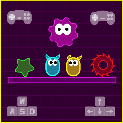 poster of Play Neon Slimes Game Online 2024 game