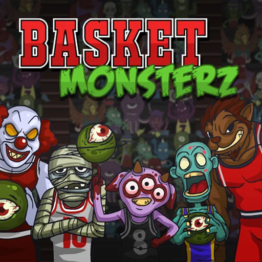 poster of Play Basket Monsterz Game Online 2024 game