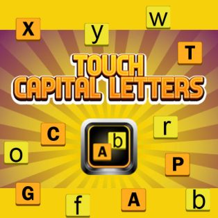 poster of Touch Capital Letters game