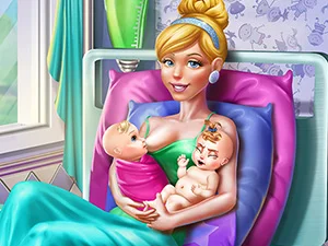 poster of Play Cinderella Twins Birth Game Online 2024 game