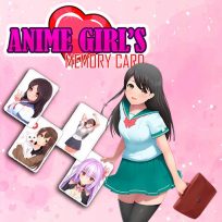 ملصق اللعبة ANIME GIRLS MEMORY CARD