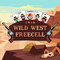 poster of Wild West Freecell game