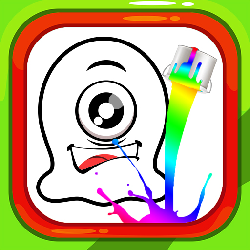 poster of Play Coloring Book Alien Family Game Online 2024 game