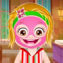 poster of Baby Hazel Spa Makeover game