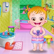 ملصق اللعبة Baby Hazel Bathroom Hygiene