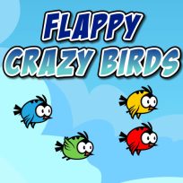 ملصق اللعبة Flappy Crazy Bird