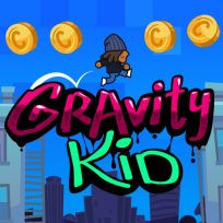 ملصق اللعبة Gravity Kid