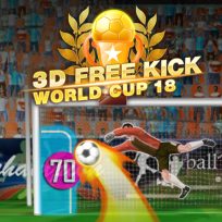 ملصق اللعبة 3D Free Kick World Cup 18