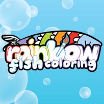 ملصق اللعبة Rainbow Fish Coloring