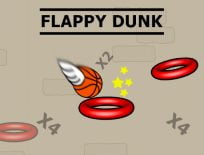 ملصق اللعبة Flappy Dunk