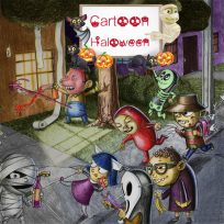 ملصق اللعبة Cartoon Halloween Slide Puzzle