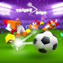 poster of Tricky Kick – Casual Soccer Game – Joyful Football game