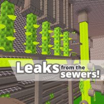 poster of KOGAMA Leaks From the Sewers! game