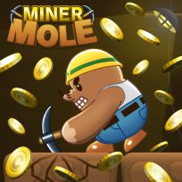 ملصق اللعبة MINER MOLE