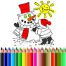 poster of Winter Time Coloring game