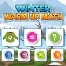 poster of Winter Warm Up Math game