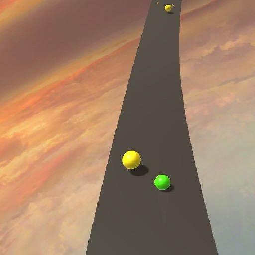 poster of Play Sky Ball Race Game Online 2024 game
