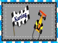 ملصق اللعبة EG Karting