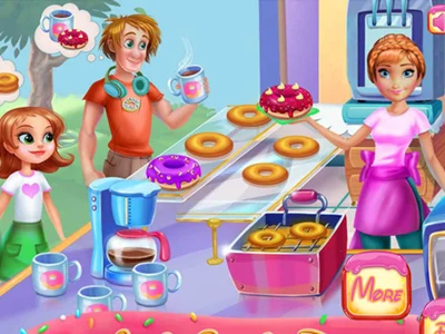poster of Play Annie Cooking Donuts Game Online 2024 game