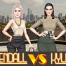 poster of Kendall Vs Kylie Yeezy Edition game