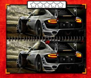 ملصق اللعبة Racing Cars 25 Differences