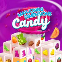 ملصق اللعبة Mahjongg Dimensions Candy 640 seconds