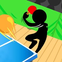 ملصق اللعبة Stickman Ping Pong