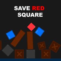 ملصق اللعبة Save RED Square