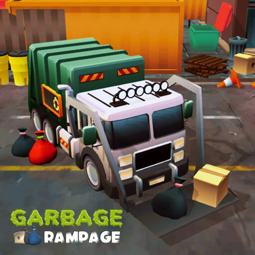 poster of Play Garbage Rampage Game Online 2024 game