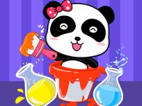 ملصق اللعبة Baby Panda Color Mixing Studio