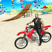 ملصق اللعبة Motorbike Beach Fighter 3D