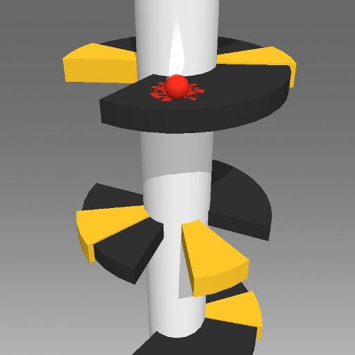 poster of Play Endless Helix Jumper Game Online 2024 game