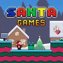 ملصق اللعبة Santa games