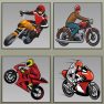 poster of Racing Motorcycles Memory game