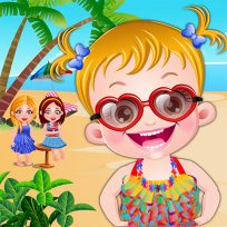 poster of Baby Hazel Beach Party game