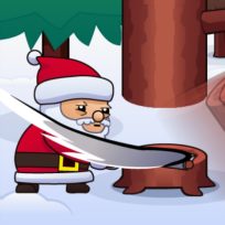 poster of Lumberjack Santa Claus game