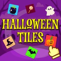 poster of Halloween Tiles game