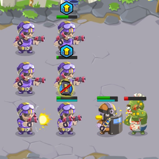 poster of Play Squad Defense Game Online 2024 game