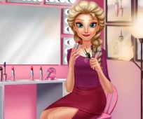 ملصق اللعبة Ice Queen Makeover Time