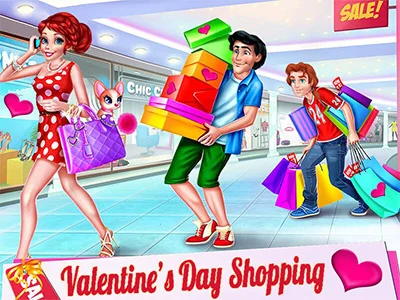 poster of Play Valentine's Day Shopping Game Online 2024 game