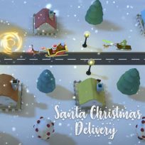 ملصق اللعبة Santa Christmas Delivery