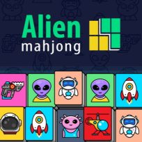 poster of Alien Mahjong game